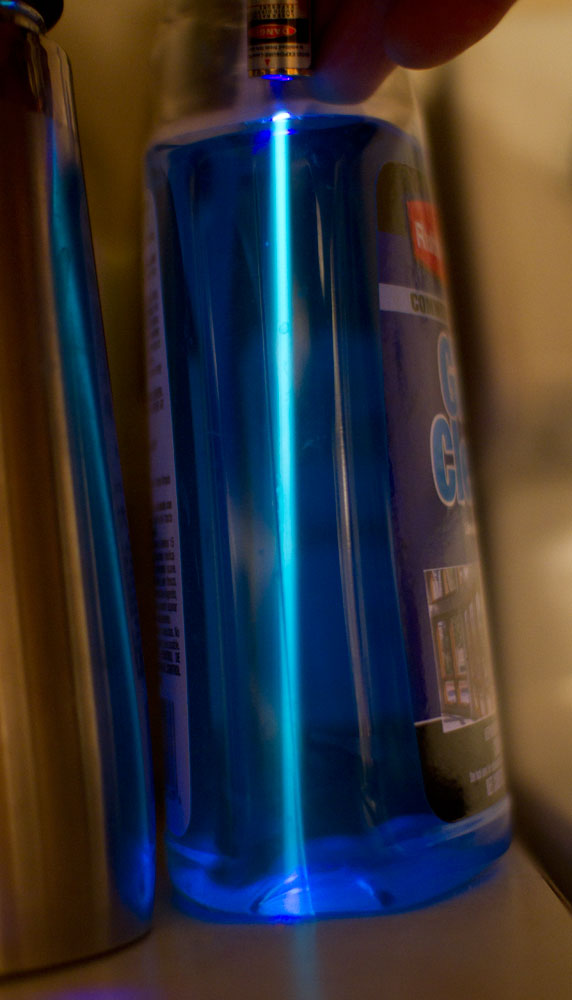 Research at a snail's pace Fun with "Blue" Lasers!