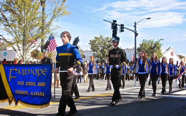 Fairhope High School Band - parade