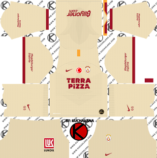 Galatasaray S.K. 2019/2020 Kit - Dream League Soccer Kits