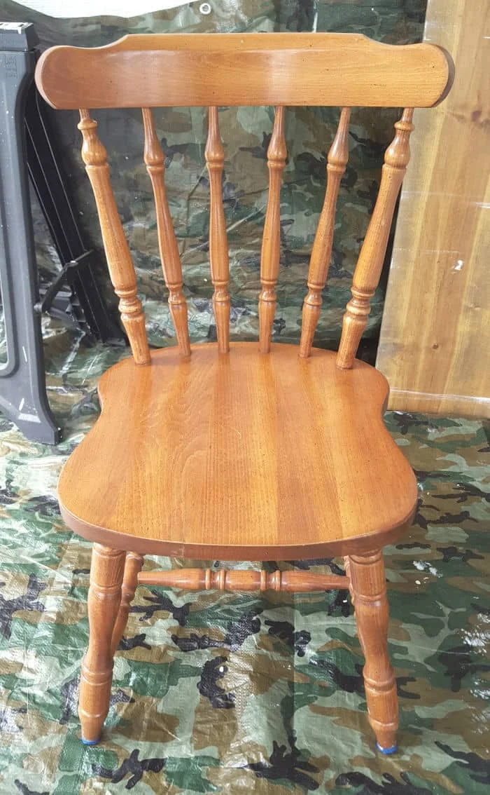 How to Paint a Spindle Chair DIY Beautify Creating Beauty at Home