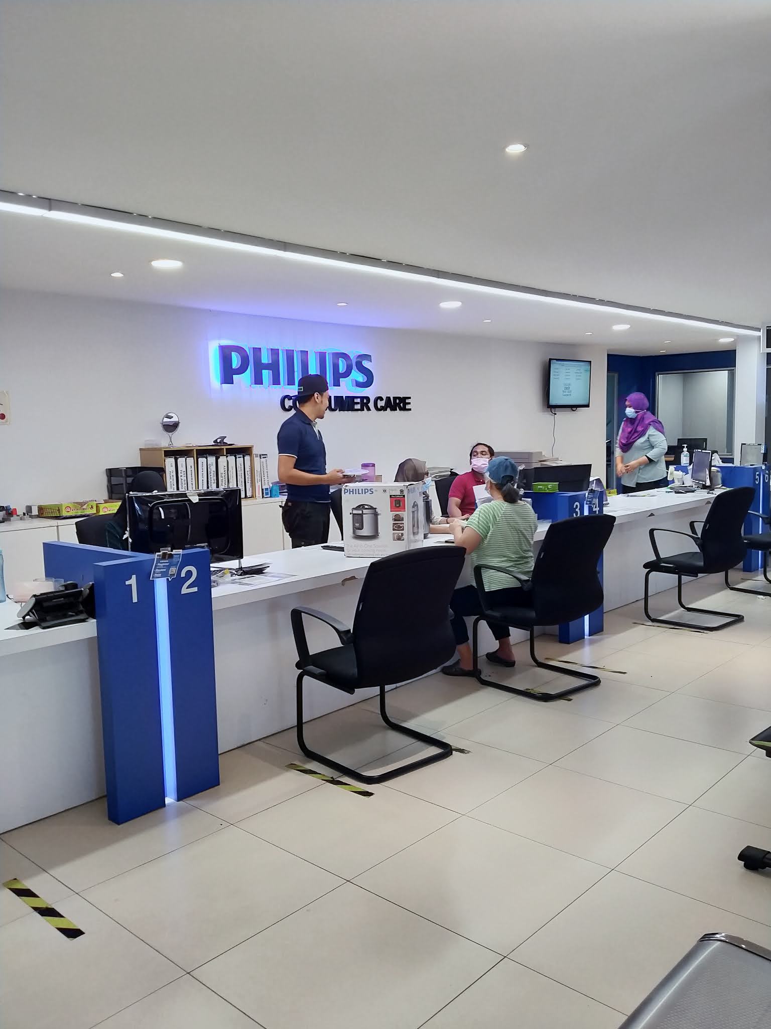 pusat servis iron philips