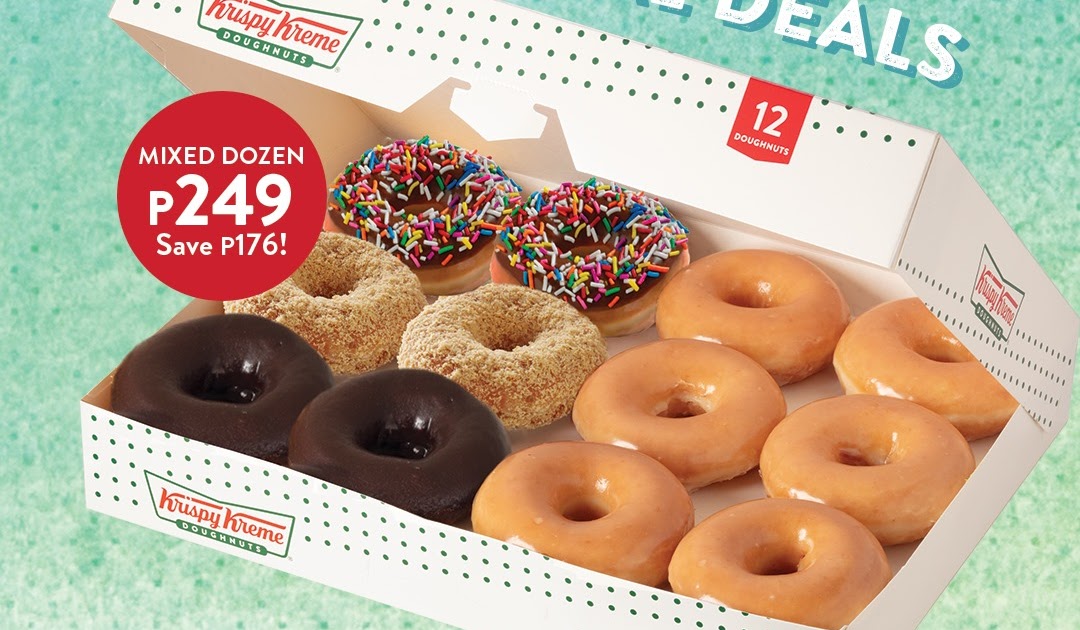Manila Shopper Krispy Kreme April Original Deals Promo