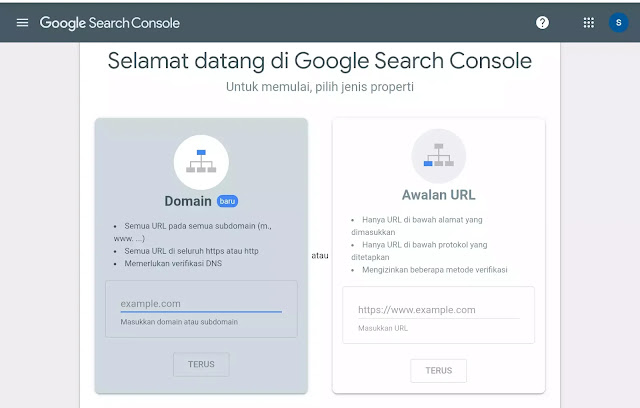 setting blog ke Google webmaster setting blog ke Google webmaster