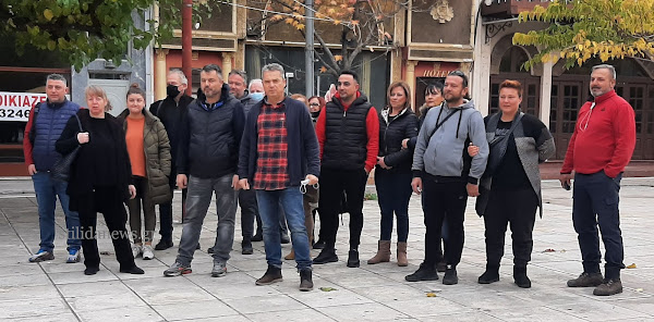 Στυλίδα: Συγκέντρωση του Συλλόγου καφεπωλών και εστιατόρων Αν. Φθιώτιδας στην κεντρική πλατεία Στυλίδα: Συγκέντρωση του Συλλόγου καφεπωλών και εστιατόρων Αν. Φθιώτιδας στην κεντρική πλατεία