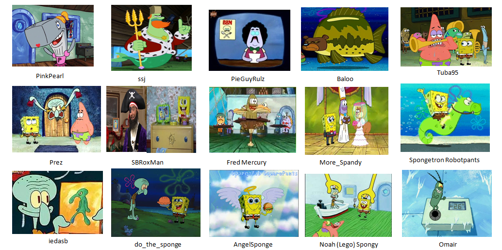Spongebob Comparison Chart Thread | SpongeBuddy Mania Forums
