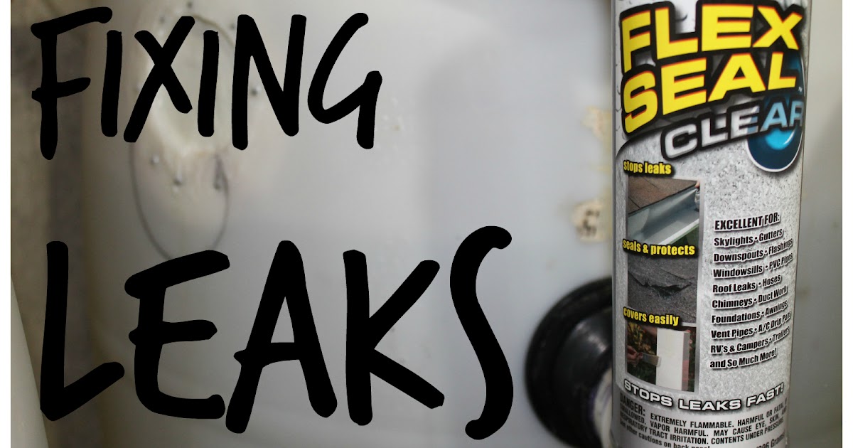 Fixing Leaks with Flex Seal Diy Aquaponics Flood And Drain