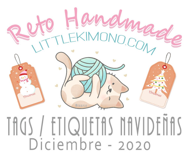 Reto Handmade Diciembre: Tags - Etiquetas Navideñas