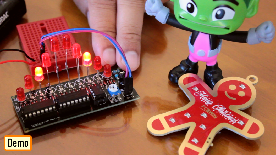 Led Chaser Circuits Using Ic4017 And Arduino