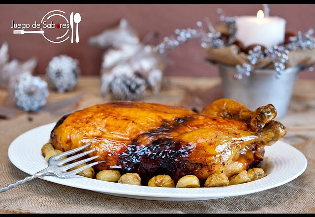 11 Recetas Navideñas del Mundo: Pollo Relleno | http://bizcochosysancochos.blogspot.com/