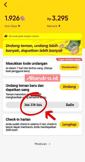 Kode Redeem Snack Video : Cara Mengundang Teman Di Aplikasi Snack Video