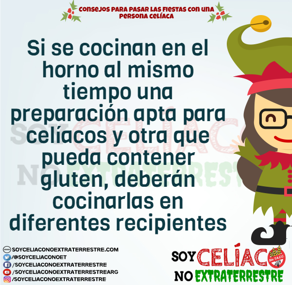 Pasar las fiestas con una persona celíaca Pasar las fiestas con una persona celíaca