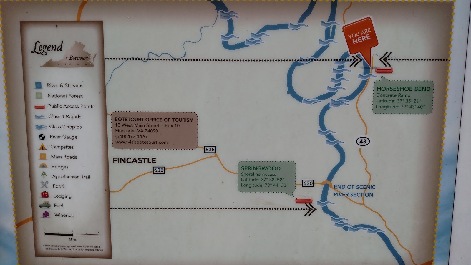 James River Kayaking Maps Two Bears Farm And The Three Cubs: Kayaking Down The James River