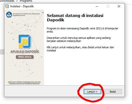 Cara Instal Patch Aplikasi Dapodik Versi 2021.b Dyn's World
