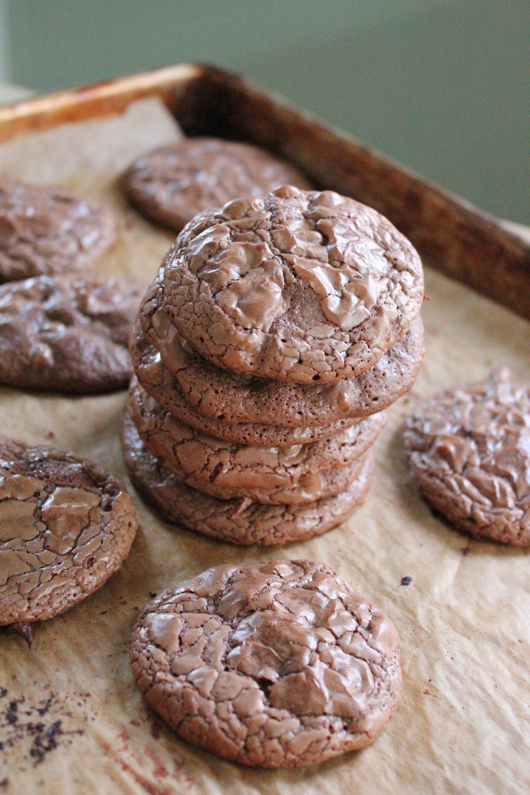 Melt in your mouth Brownie cookies