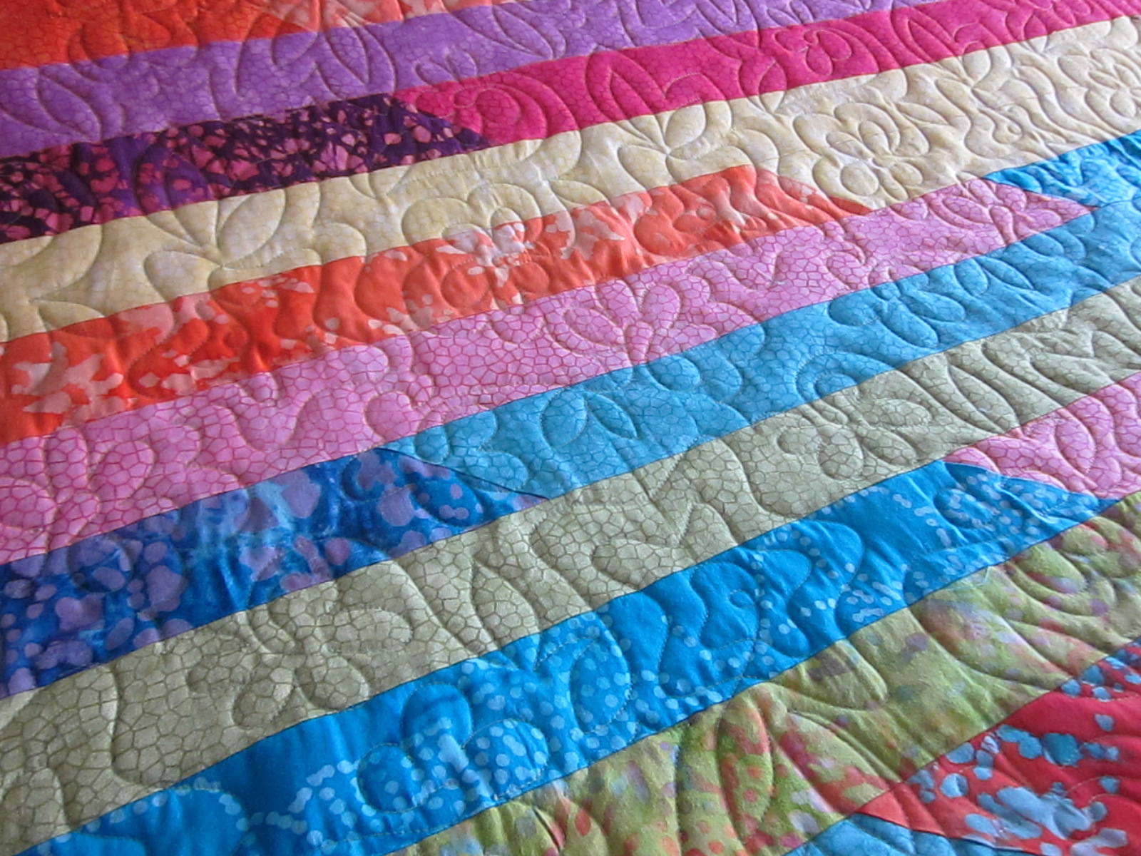  Zany Quilter Carol's Jelly Roll Quilt...