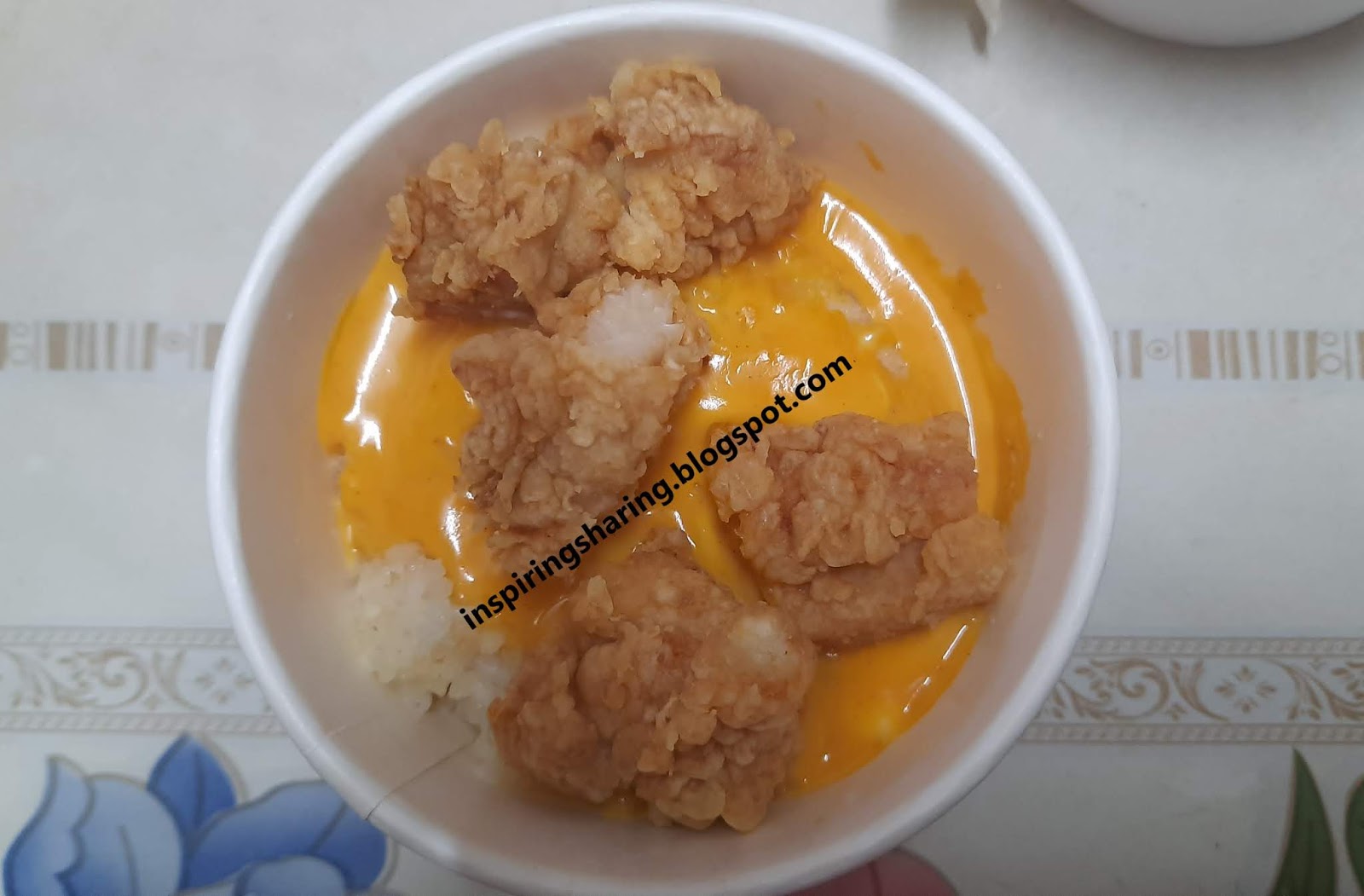 Review KFC Cheezy Rice Bowl