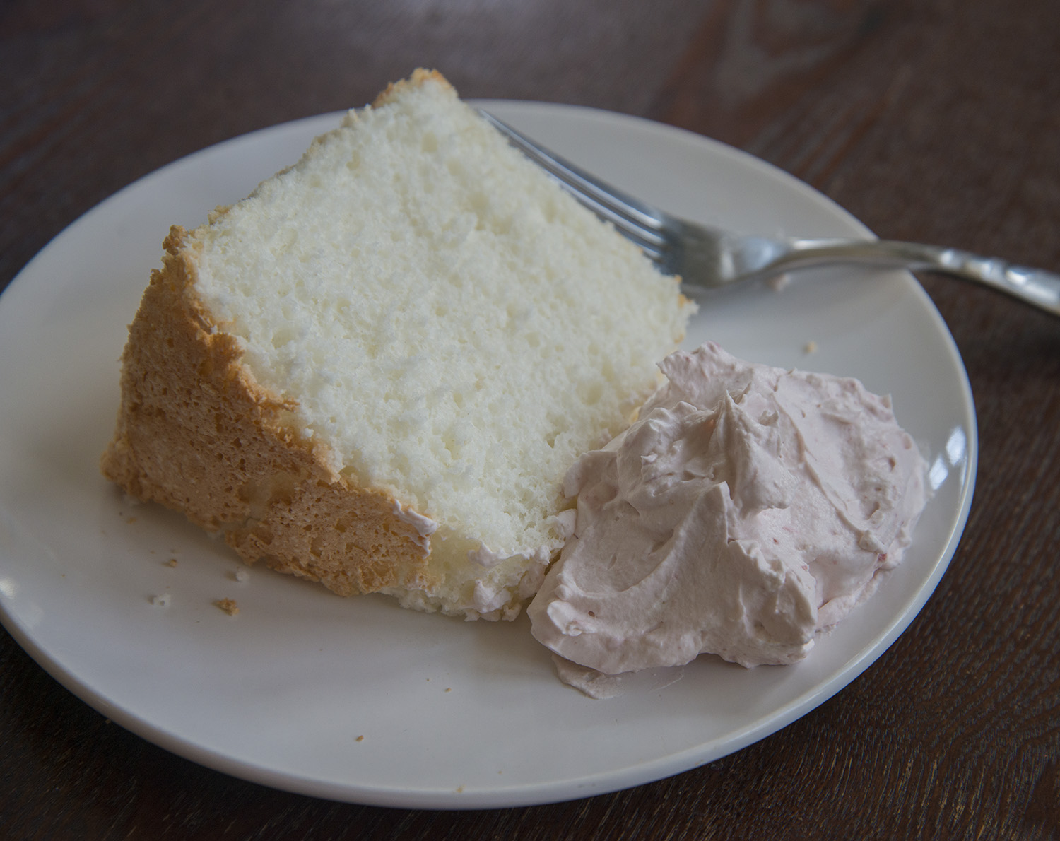 A school of fish History of Flight, and Angel Food Cake with Pink Clouds