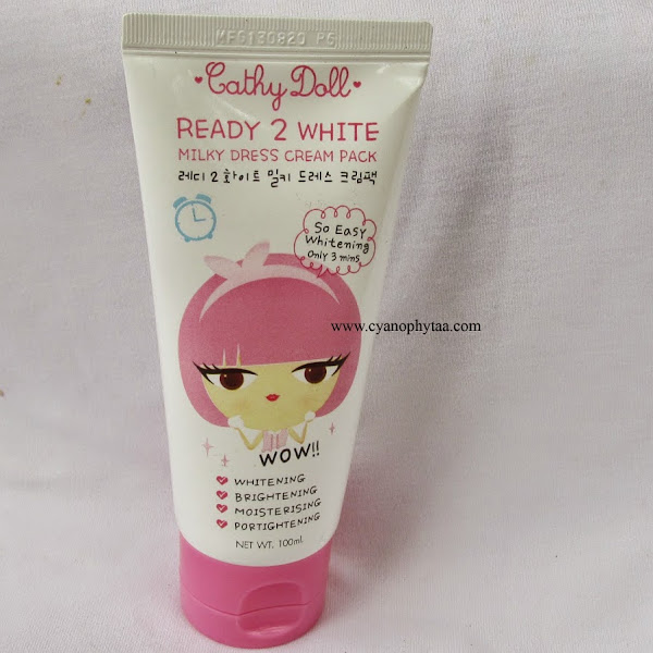 Review Cathy Doll Ready 2 White Milky Dress Cream Pack 