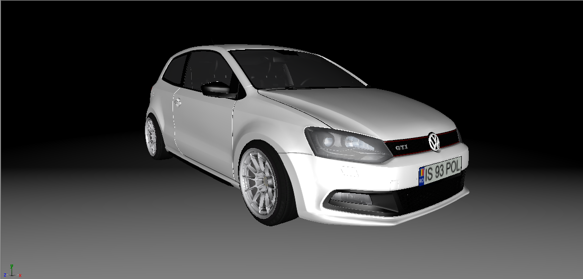 Антихром volkswagen polo