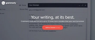 Grammarly homepage