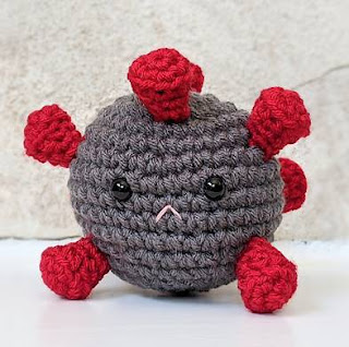 PATRON GRATIS CORONAVIRUS AMIGURUMI 40417