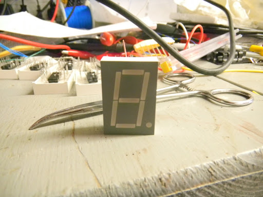 ELECTRONICS MAIN AND MINI PROJECT WORKS: 7 segment Up & Down Counter