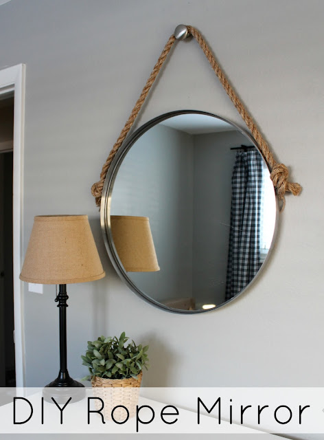 Wonderfully Made: DIY Rope Mirror