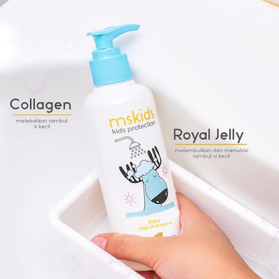 Manfaat Kolagen dan Royal Jelly Pada Ms Glow KIds Mild Shampoo