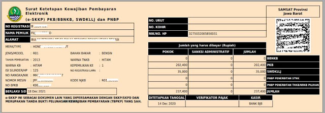 Bayar Pajak Motor Tahunan via Tokopedia