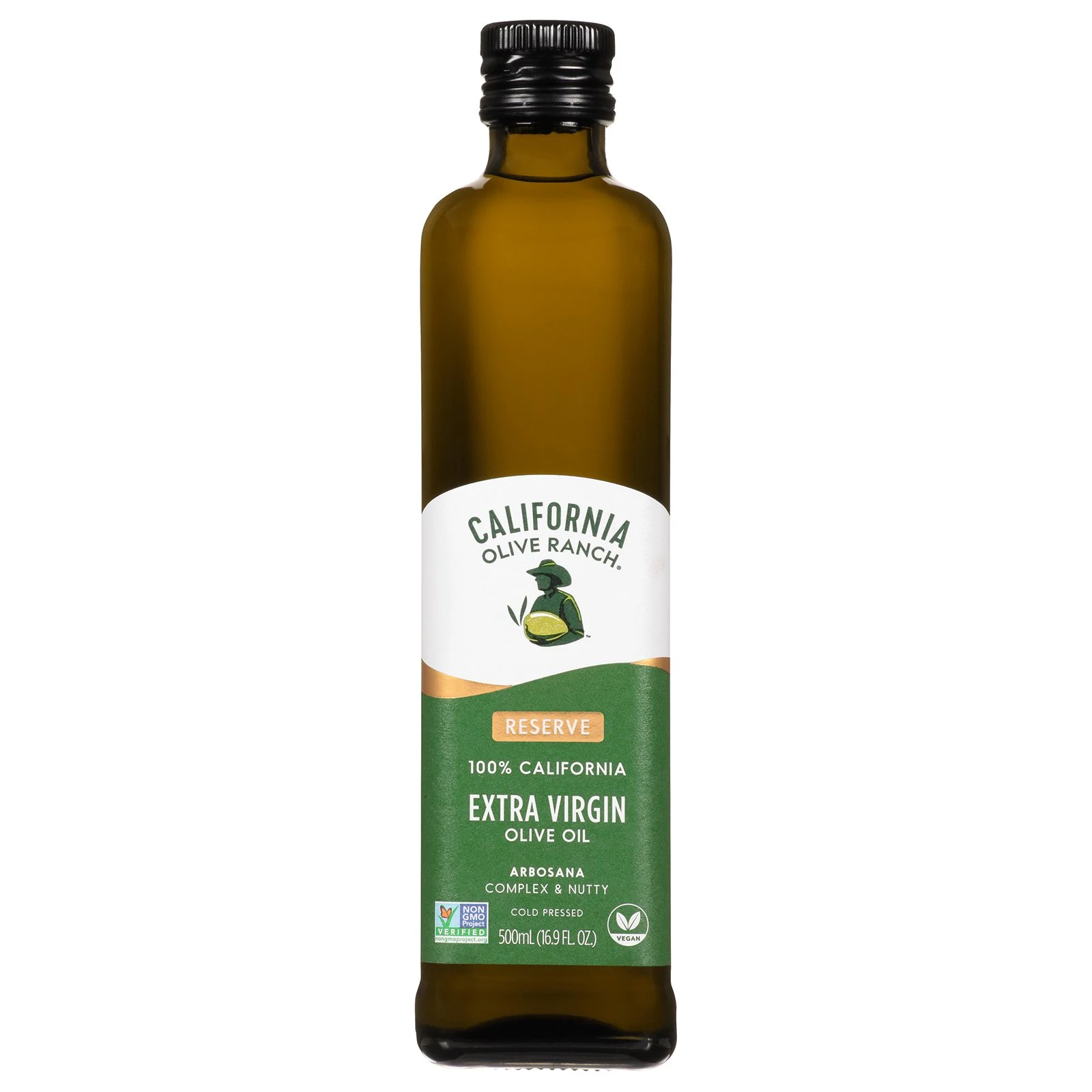 California Olive Ranch, 100% California, Extra Virgin Olive Oil, Arbosana, 16.9 fl oz (500 ml)
