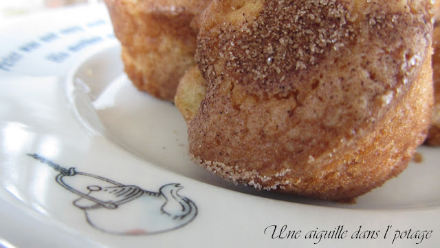 Mini-muffins poire-cannelle 