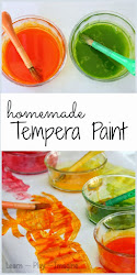 homemade tempera paint recipe painting play melted imagine egg easy crayons learnplayimagine projects learn crayon child recipes simple crafts bloglovin
