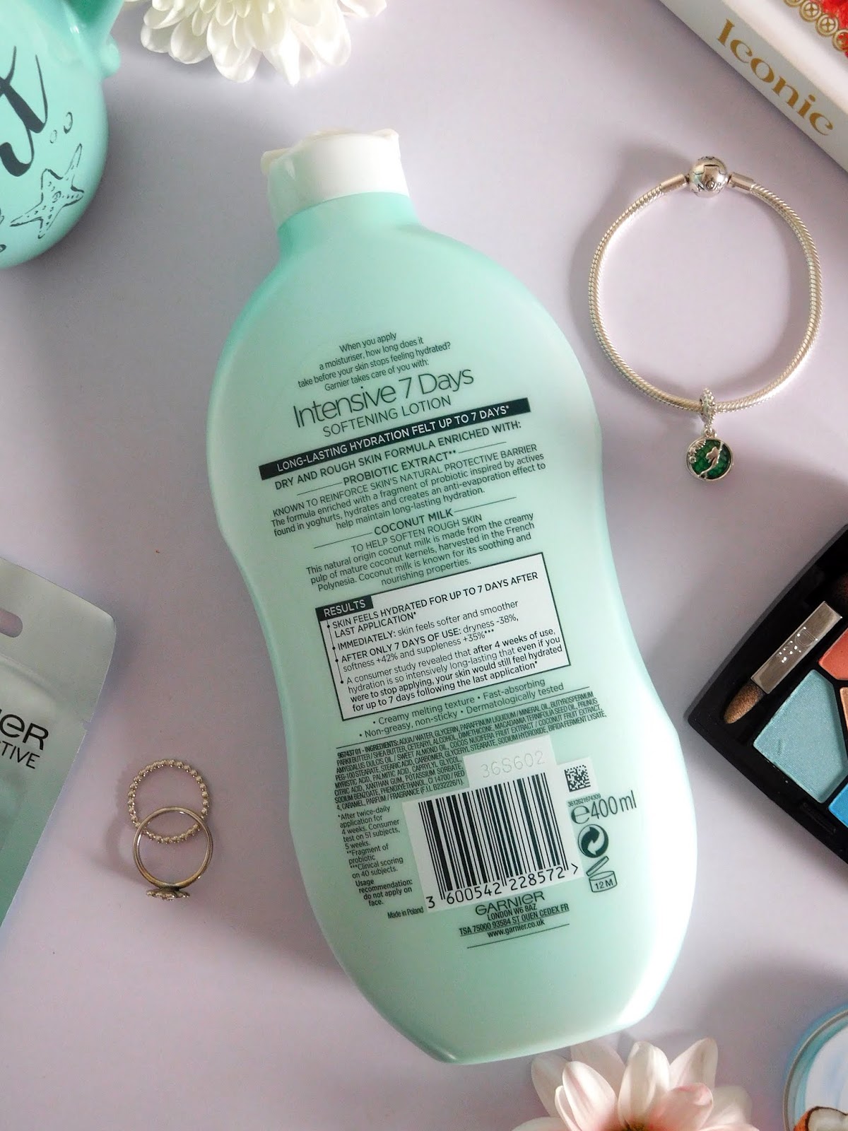 Garnier Intensive Days Shea Butter Probiotic Extract Body Lotion 400m ubicaciondepersonas.cdmx