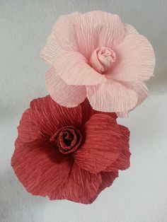Como fazer Flores de papel crepom passo a passo - Ver e Fazer