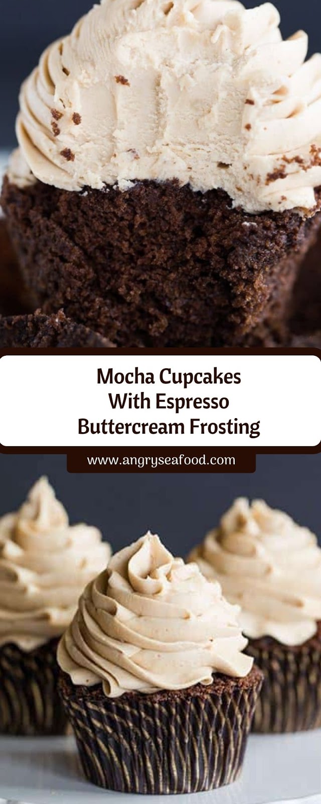 Mocha Cupcakes With Espresso Buttercream Frosting Mocha Cupcakes With Espresso Buttercream Frosting