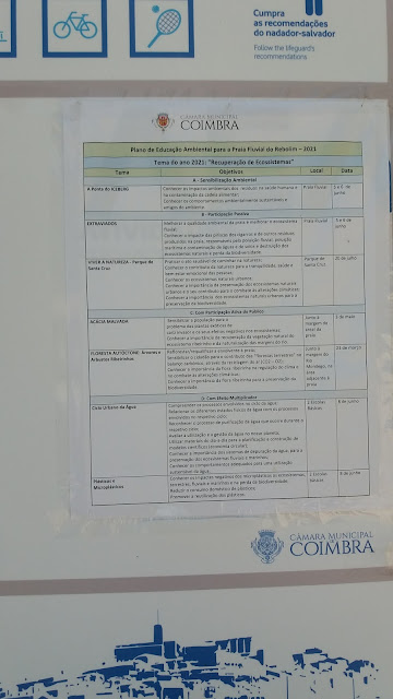 Plano de Educação Ambiental para a Praia Fluvial do Rebolim