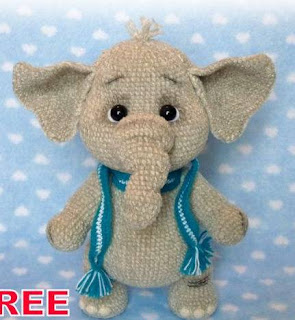 PATRON GRATIS ELEFANTE AMIGURUMI 37950