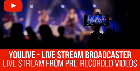 YouLive - Live Stream Broadcaster