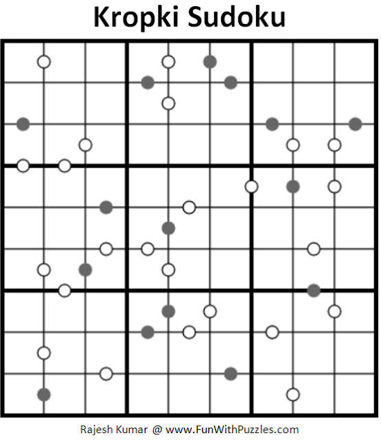 Kropki Sudoku (Fun With Sudoku #176)