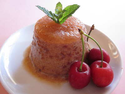  Flan de Cerezas