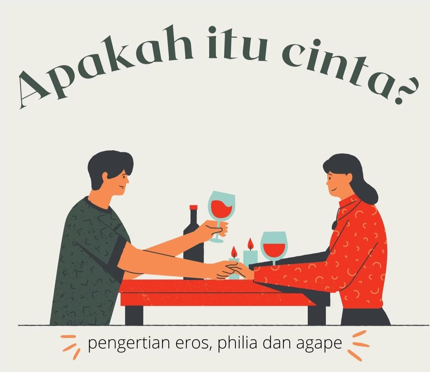 Apakah cinta itu? pengertian eros, philia dan agape