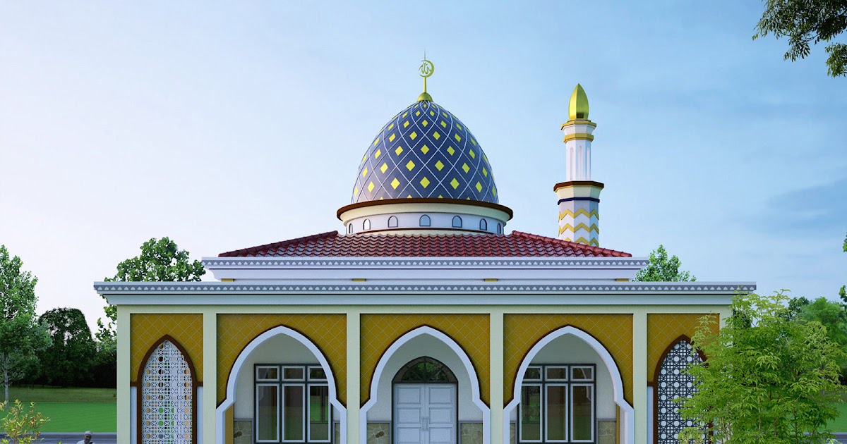 Contoh Gambar Masjid / 53 Contoh Gambar Kubah Masjid