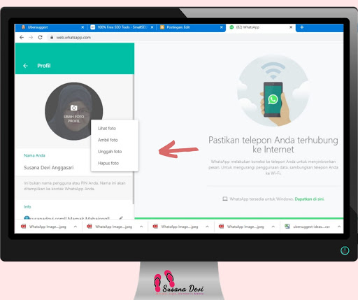 Cara Mengganti Foto Profil Whatsapp