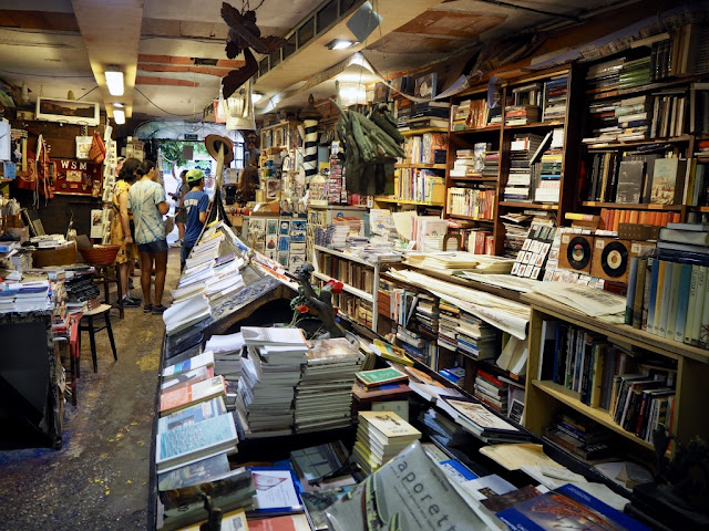 Libreria Aqua Alta - skrytá místa Benátek