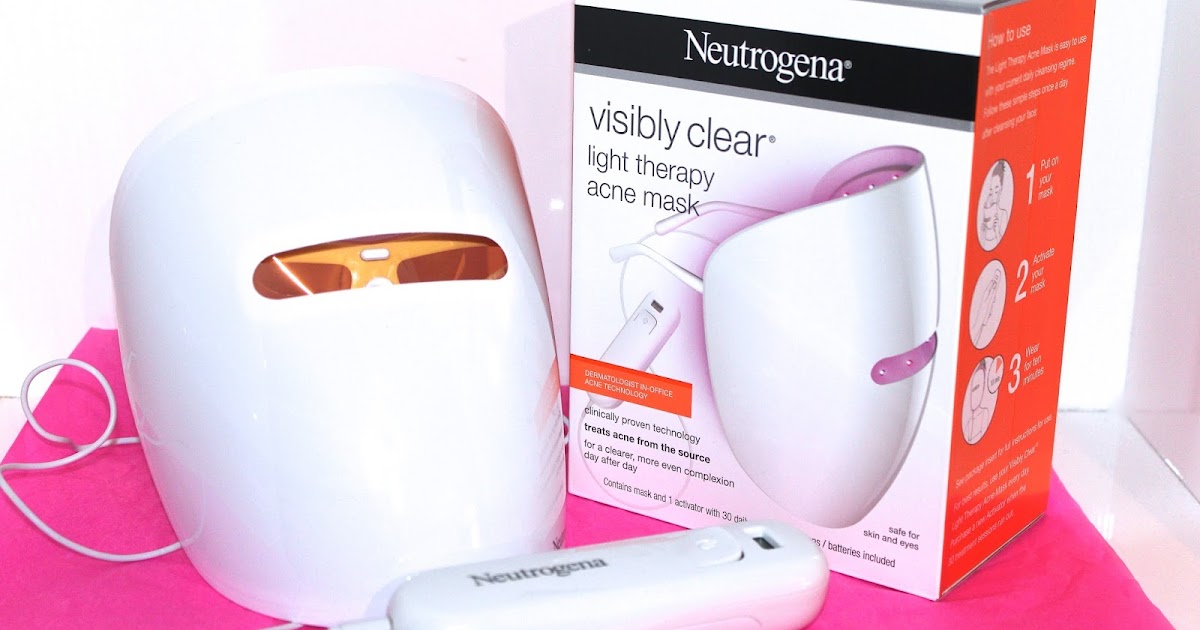 Neutrogena Visibly Clear Light Therapy Acne Mask First Impressions