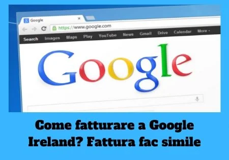 come fatturare a google ireland