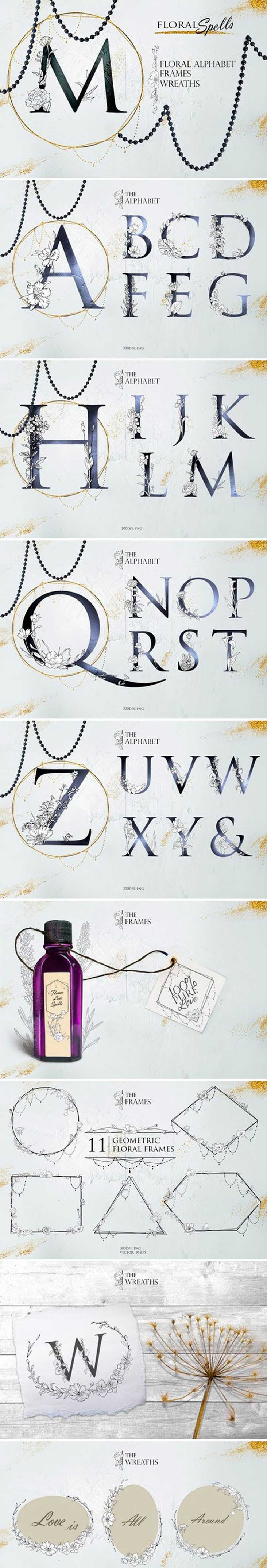 CM - Floral Spells Alphabet 2516701 2 gjhkmgh