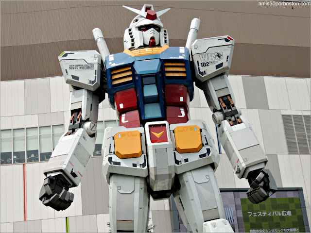 Robot Gundam RX-78-2 en Odaiba, Tokio
