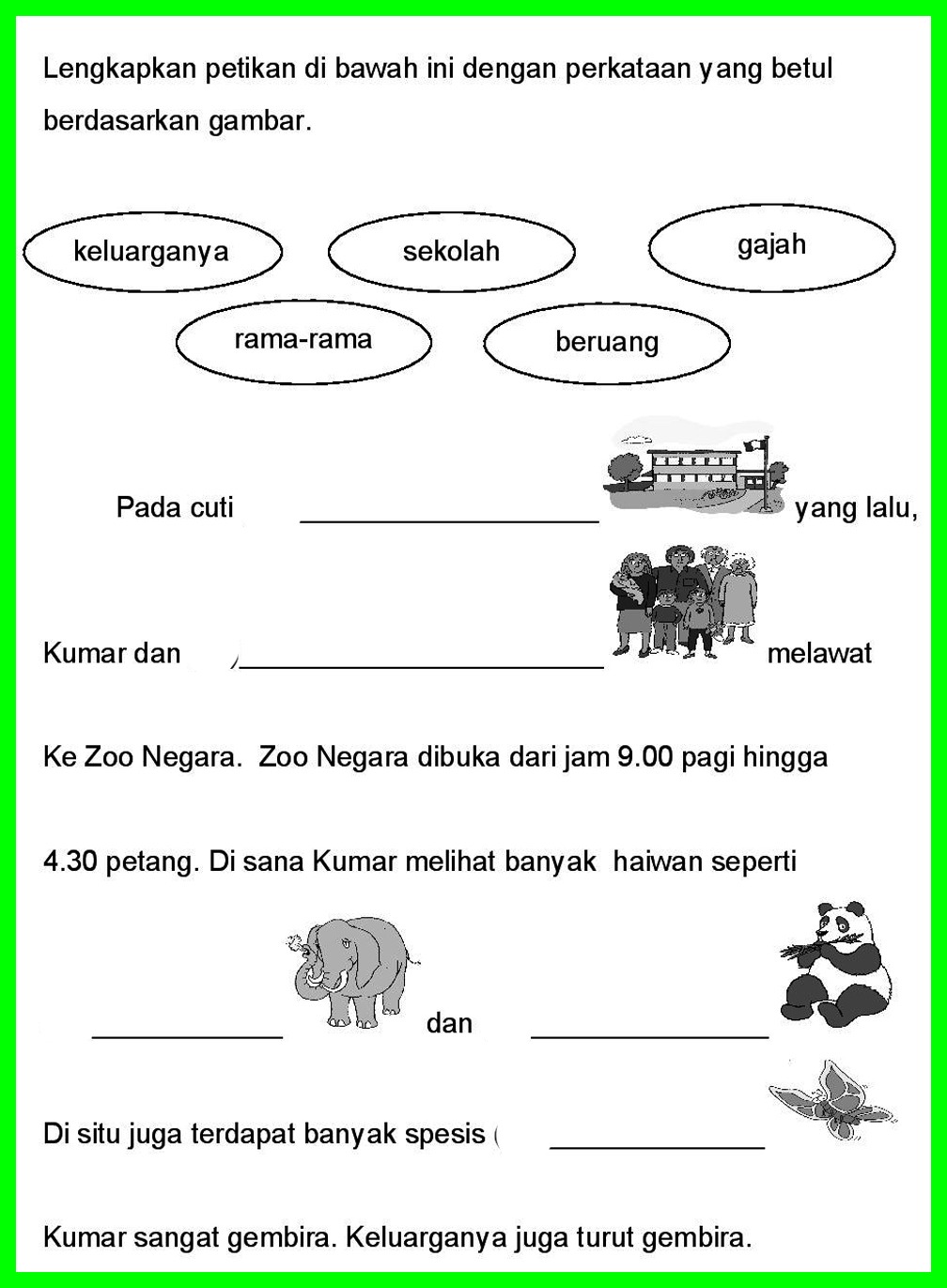 Contoh Soalan Bahasa Melayu Tahun 4 2019 - Galau ID