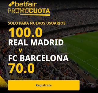 betfair promocuota clasico Real Madrid vs Barcelona 10-4-2021 betfair promocuota clasico Real Madrid vs Barcelona 10-4-2021